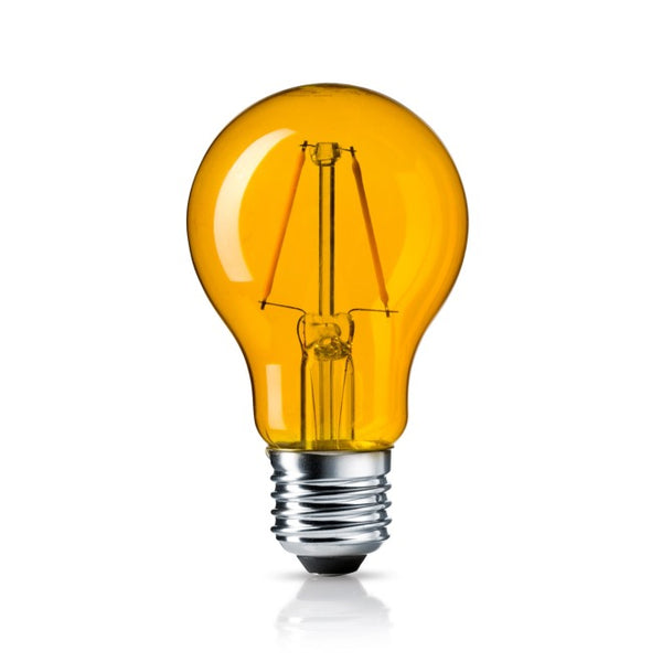 E27 2.5W(235Lm) LED OSRAM Bulb, A60, warranty 3 years, yellow