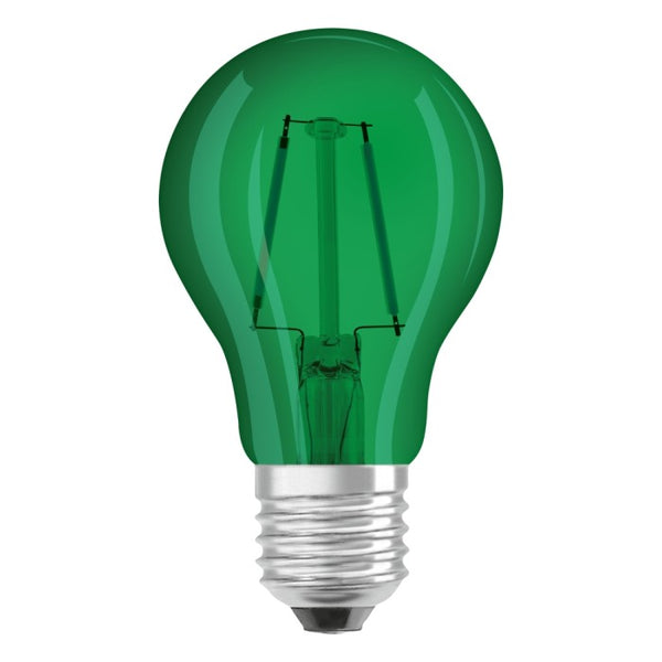 E27 2.5W(45Lm) LEDVANCE LED Spuldze, IP20, A++, zaļa