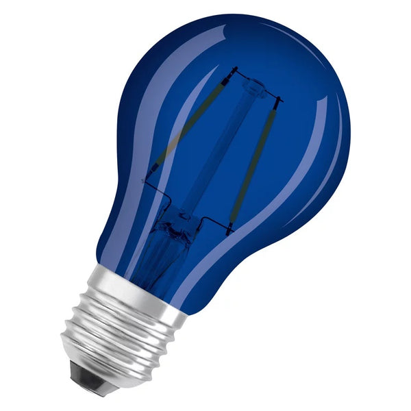 E27 2.5W(10Lm) OSRAM LED Bulb, IP20, blue