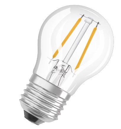 E27 1.5W(136Lm) OSRAM LED Filament Bulb, IP20, warm white light 2700K