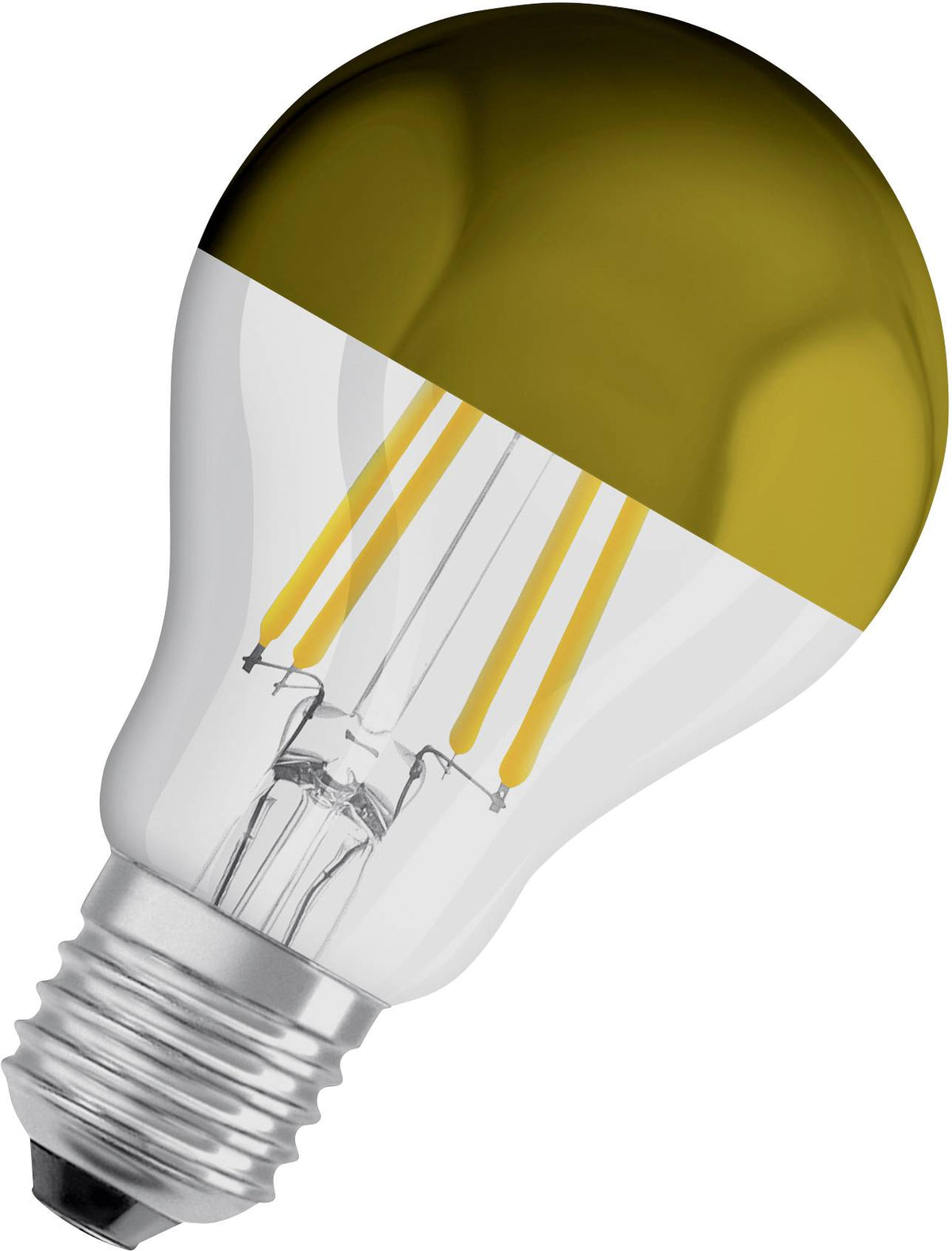 E27 7W(650Lm) LED OSRAM Filament Spuldze, IP20, silti balta gaisma 2700K
