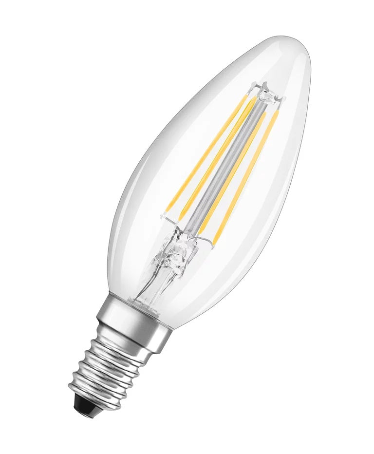 Светодиодная лампа LEDVANCE E14 4W(470Lm), IP20, теплый белый свет 2700K