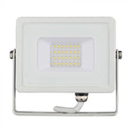20W (1600Lm) LED Spotlight V-TAC SAMSUNG, IP65, 5 års garanti, vitt hölje, 6400K kallvitt ljus