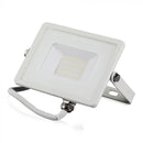 20W(1600Lm) LED Spotlight V-TAC SAMSUNG, IP65, warranty 5 years, white body, cold white light 6400K