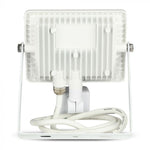 20W(1600Lm) SMD LED floodlight with PIR motion sensor, V-TAC SAMSUNG, IP65, 5 years warranty, white housing, warm white light 3000K