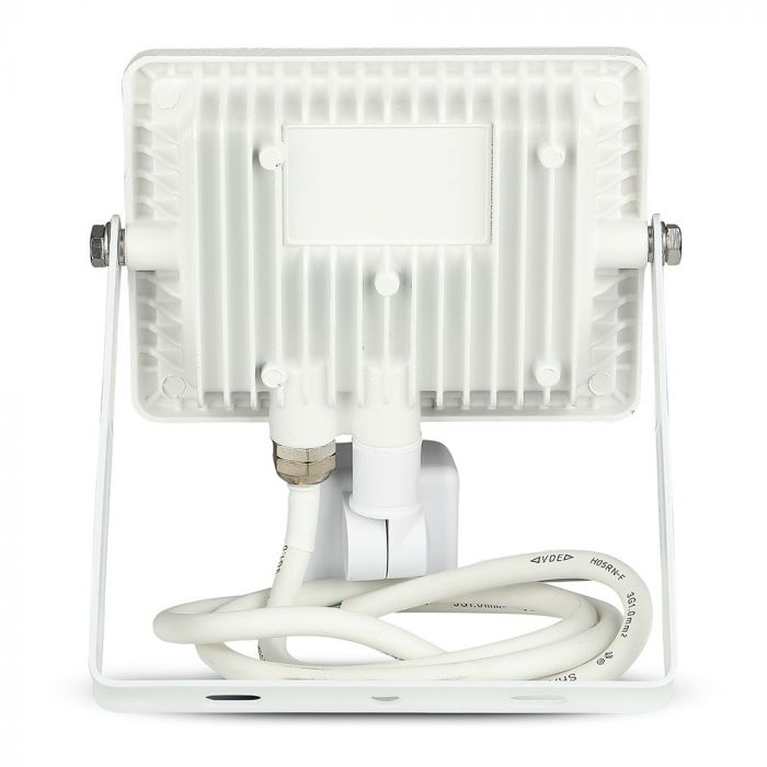 20W (1600Lm) LED-valgusti SMD PIR liikumisanduriga, V-TAC SAMSUNG, IP65, 5-aastane garantii, valge korpus, neutraalne valge valgus 4000K