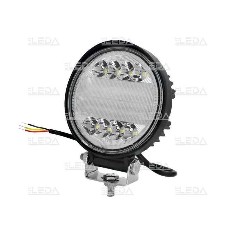 30W (2900Lm) (6x5W SMD) LED töövalgusti, kombineeritud, IP67, jaheda valge valgus 6000K, 130/115/55 mm