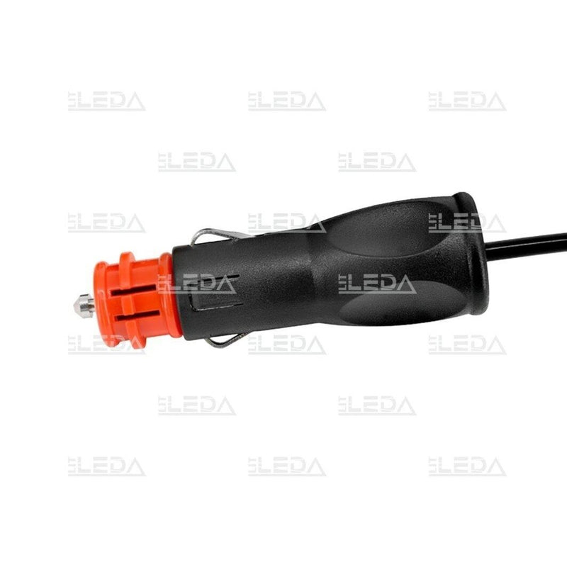 LITLEDA sertificēts LED brīdinājuma gaismas signāls (oranžs) ar magnētisku pamatni, piesūcekni un papildus stiprināms ar skrūvēm ECE R65, ECE R10, IP65