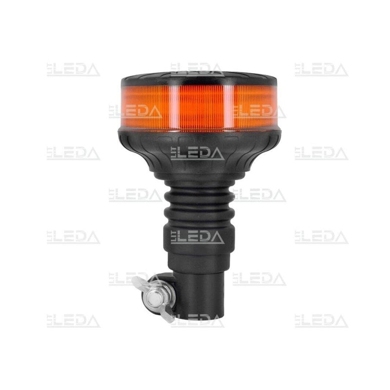 LITLEDA sertificēts LED brīdinājuma gaisma (oranža) uzstādīta uz caurules ECE R65, ECE R10, IP66