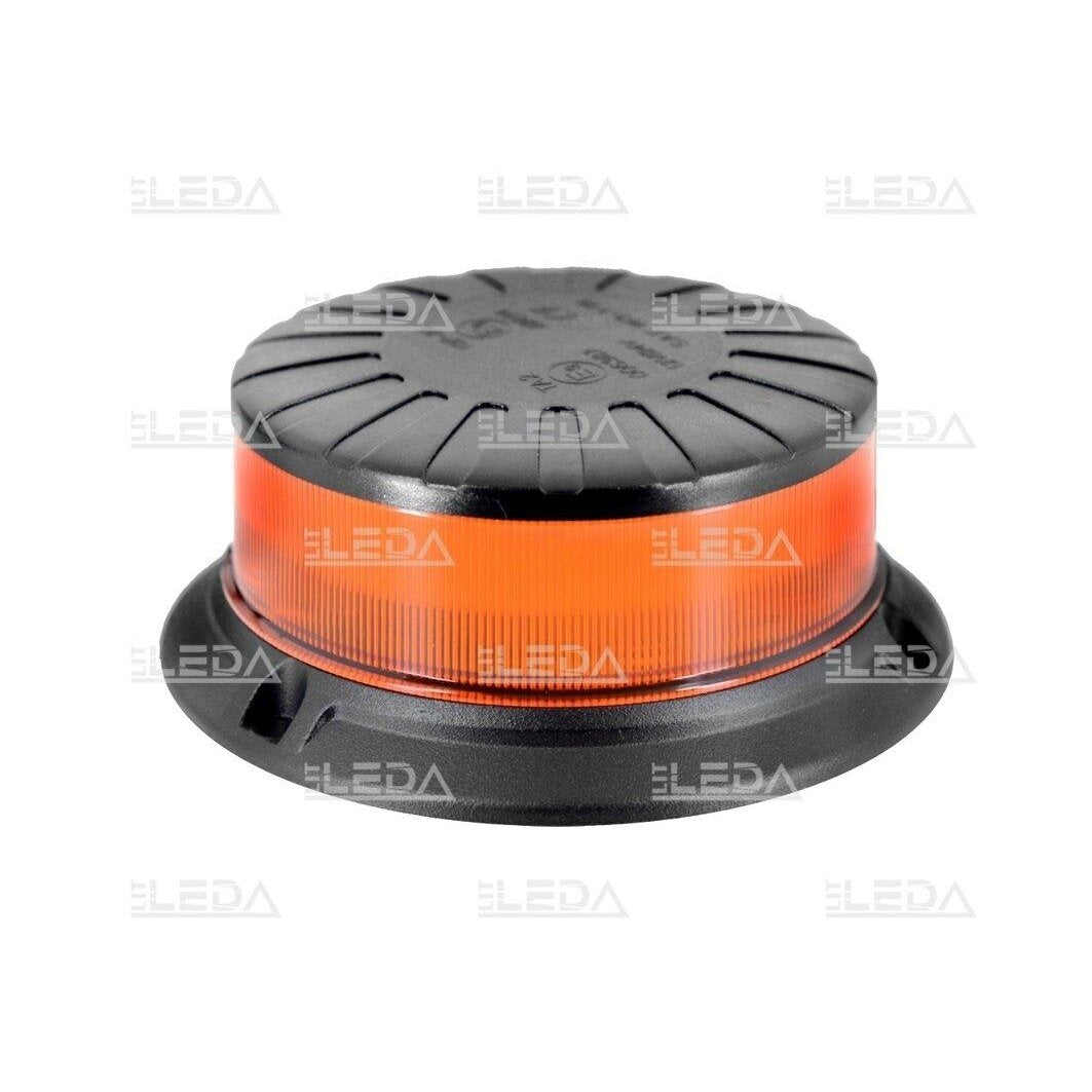 12-24V 60 SMD LED orange blinkande ljus, IP56, CE, RoHS, E9, 94x129mm