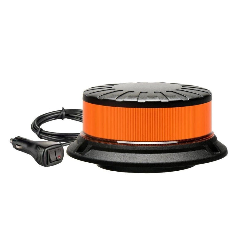 12-24V 60 SMD LED orange flashing light, IP56, CE, RoHS, E9, 94x129mm