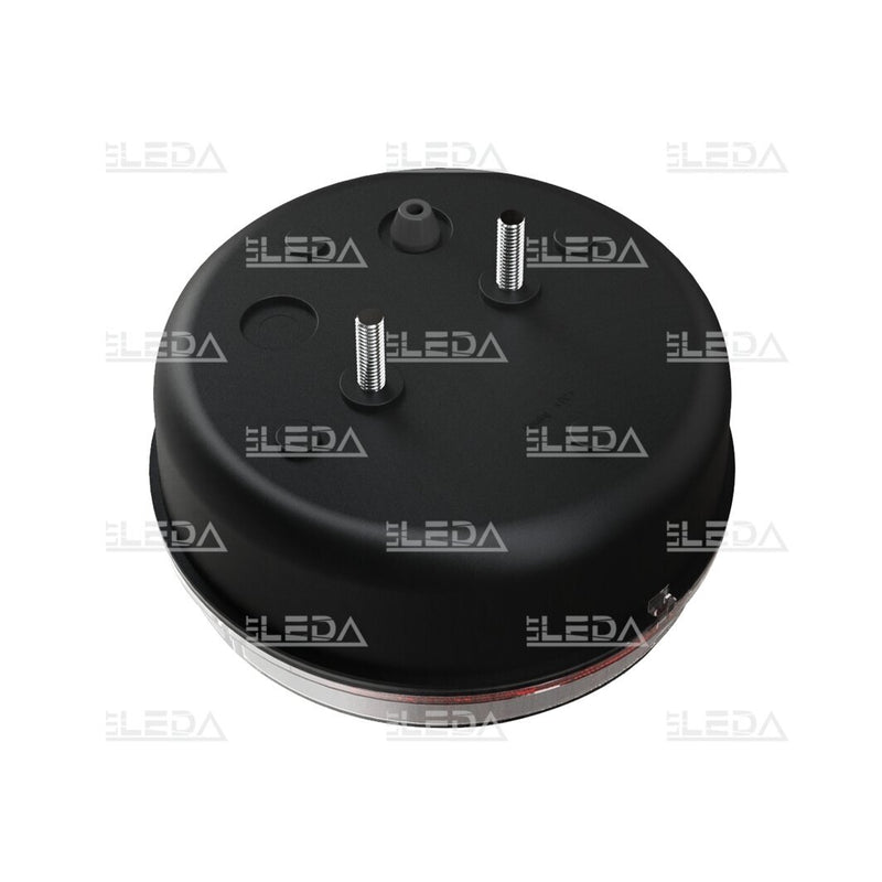 LITTLEDA LED universāls, apaļš, aizmugurējais, kreisais gaismeklis, ar 3 funkcijām, 12-24V, IP67, CE, RoHS, ECE R7, ECE R6, ECE R10 EMC, Ø139 x 32,7 mm