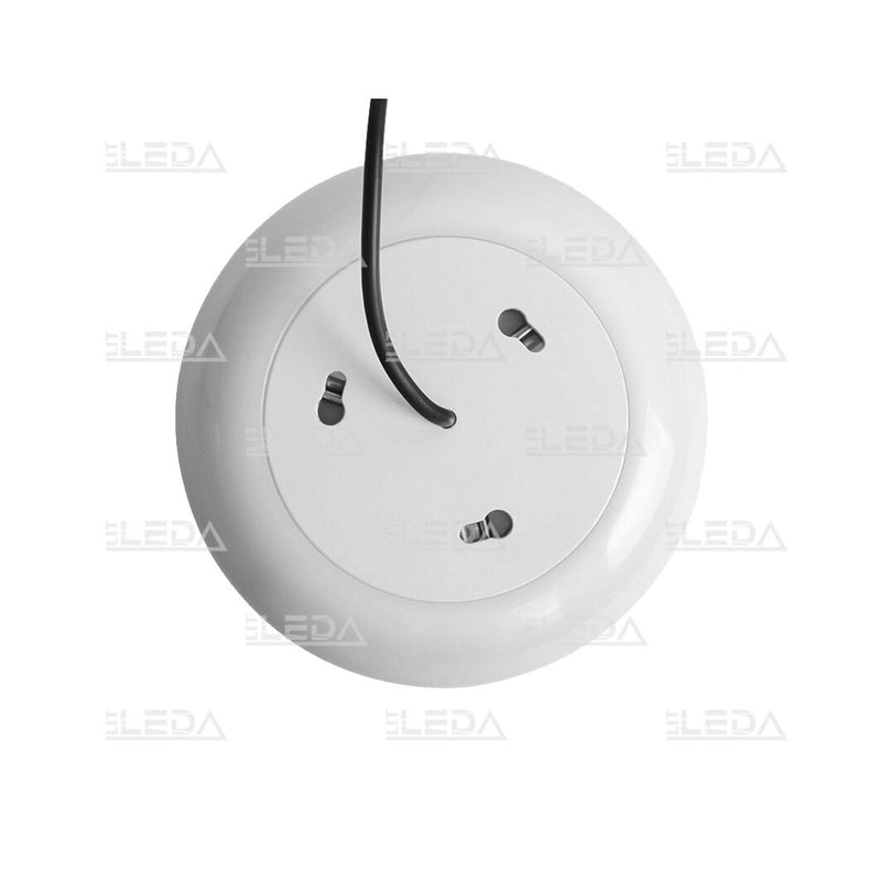 6,5W 12-24V LED-automaatne sisevalgustus, 2700K/5500K, IP56, Ø 128 mm, CE, R10, ROHS