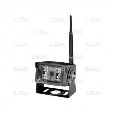 Bezvadu videonovērošanas kamera, nepieciešams 7 collu monitors, 4 kanāli, 12–24V