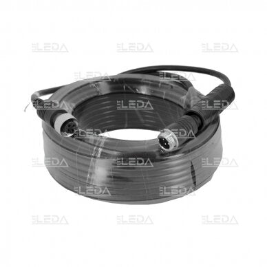 Extension cable with 4-pin connectors, 15m