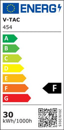 30W (2400Lm) LED Spotlight V-TAC SAMSUNG, IP65, 5 aastat garantiid, hall korpus, soe valge valgus 3000K