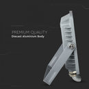 30W(2400Lm) LED-strålkastare V-TAC SAMSUNG, IP65, 5 års garanti, grått hölje, 6400K kallvitt ljus