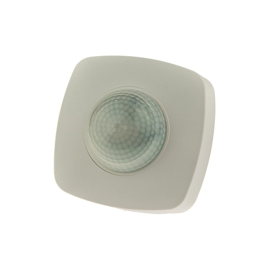 Infrasarkanais sienas/griestu sensors, kvadratveida, balts, IP20
