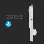 KASTE 8 gab. x 17,85€ – 50W(4000Lm) LED Prožektors ar PIR kustības sensoru (Cut-OFF), V-TAC SAMSUNG, IP65, garantija 5 gadi, balts korpuss, silti balta gaisma 3000K