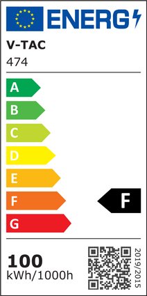 100W(8000Lm) LED Prožektors V-TAC SAMSUNG, IP65, garantija 5 gadi, pelēks korpuss, auksti balta gaisma 6400K