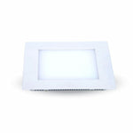 15W(1500Lm) LED Panel infälld fyrkantig, V-TAC, varmvitt ljus 3000K, komplett med strömförsörjningsenhet