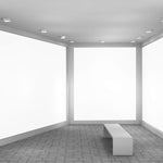 12W(1000Lm) LED Panelis virsapmetuma kvadrāta, V-TAC, auksti balta gaisma 6400K, komplektā ar barošanās bloku