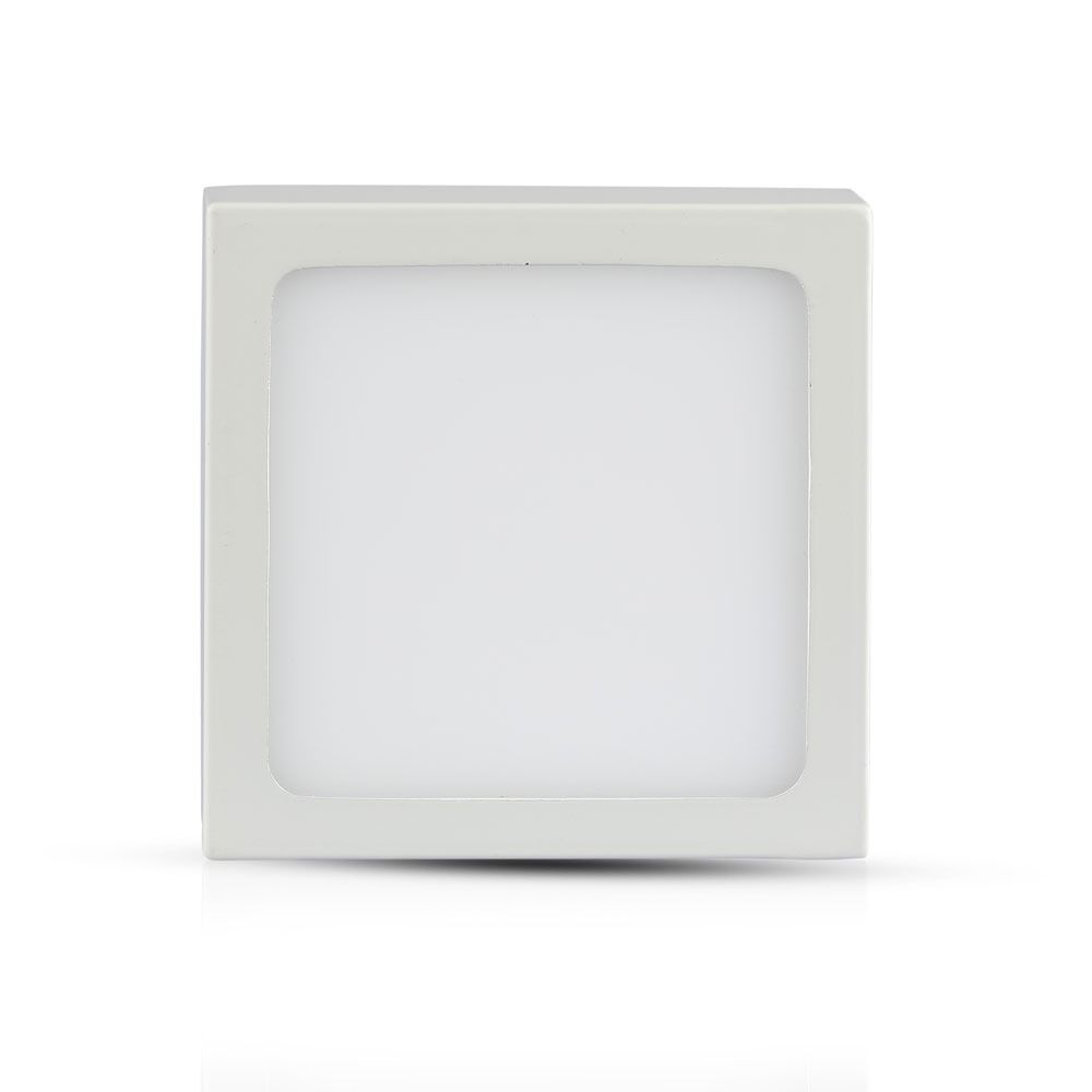 18W(1500Lm) LED Panelis virsapmetuma kvadrāta, V-TAC, silti balta gaisma 3000K, komplektā ar barošanās bloku