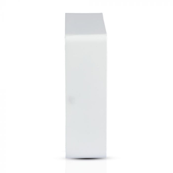 18W(1500Lm) LED Panelis virsapmetuma kvadrāta, V-TAC, silti balta gaisma 3000K, komplektā ar barošanās bloku