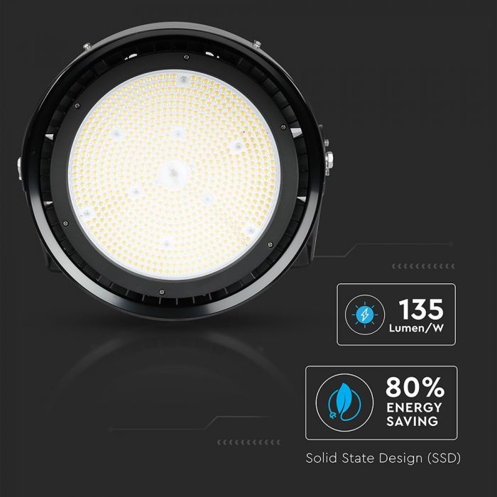 500W(67 500Lm) LED valgusfoor V-TAC SAMSUNG, IP65, dimmerdatav, 5 aastat garantiid, must korpus, jaheda valge valgus 5000K