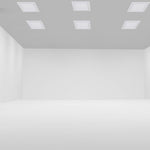 15W(1500Lm) LED Panelis iebūvējams kvadrāta, V-TAC, auksti balta gaisma 6000K, komplektā ar barošanās bloku