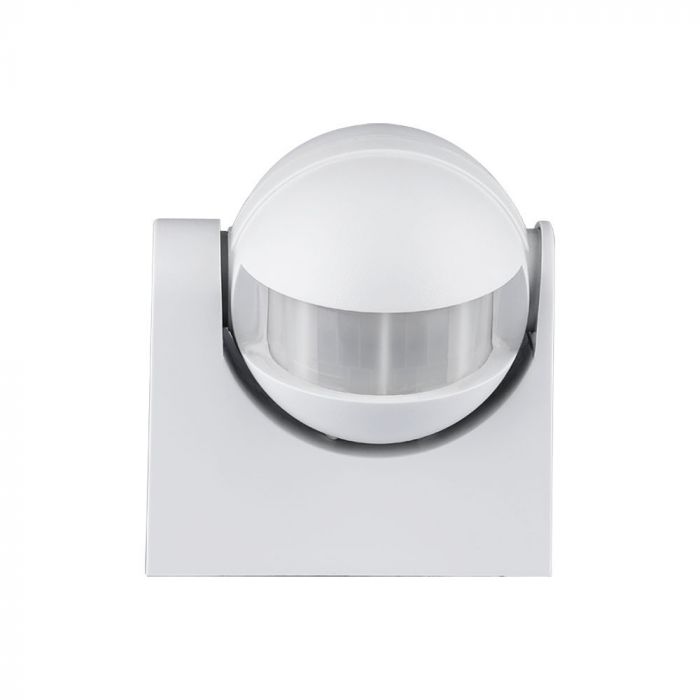 Infrared motion sensor, white, adjustable time and LUX, Max 300W LED, IP44, 360°, V-TAC