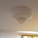 Infrared motion sensor, ceiling, white, adjustable time and LUX, Max 300W LED, 360°, V-TAC