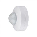 Infrasarkanais kustības sensors, griestu, balts, regulējams laiks un LUX,  Max 300W LED,  360°, V-TAC