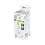 The infrared motion sensor can be screwed into an E27 socket for an E27 bulb (up to 60W).