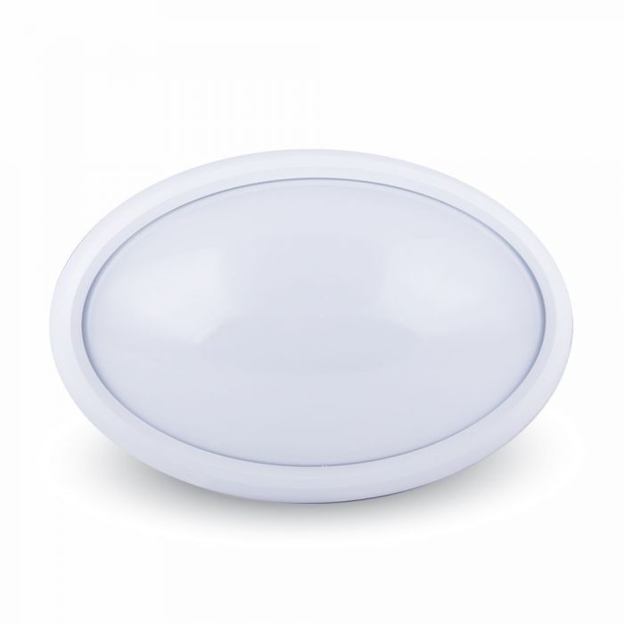 12W(840Lm) LED ceiling light, IP54, oval, V-TAC, neutral white light 4500K