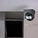 Infrasarkanais kustību sensors, melns, regulējams laiks un LUX (līdz 300W), V-TAC