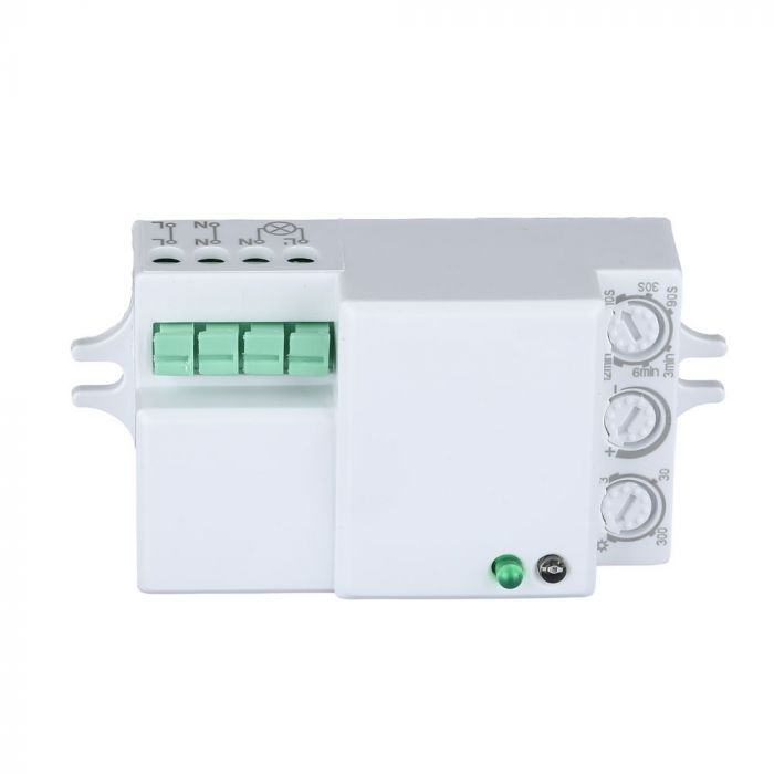 LED 300W Mikroviļņu kustības sensors, IP20, balts, V-TAC