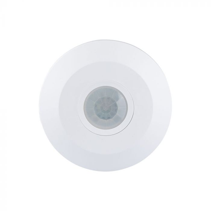 Infrared motion sensor, ceiling, white, adjustable time and LUX (up to 1000W), V-TAC