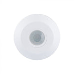 Infrasarkanais kustības sensors, griestu, balts, regulējams laiks un LUX (līdz 1000W), V-TAC