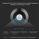 Infrared motion sensor, ceiling, black, adjustable time and LUX, Max 1000W LED, 360°, V-TAC