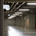 Infrasarkanais kustības sensors, grozāms, balts, regulējams laiks un LUX, Max 400W LED, IP44,  360°, V-TAC