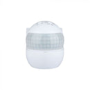 Infrared motion sensor, rotatable, white, adjustable time and LUX, Max 400W LED, IP44, 360°, V-TAC