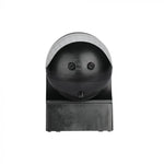 Infrasarkanais kustības sensors, grozāms, melns, regulējams laiks un LUX (līdz 400W), V-TAC