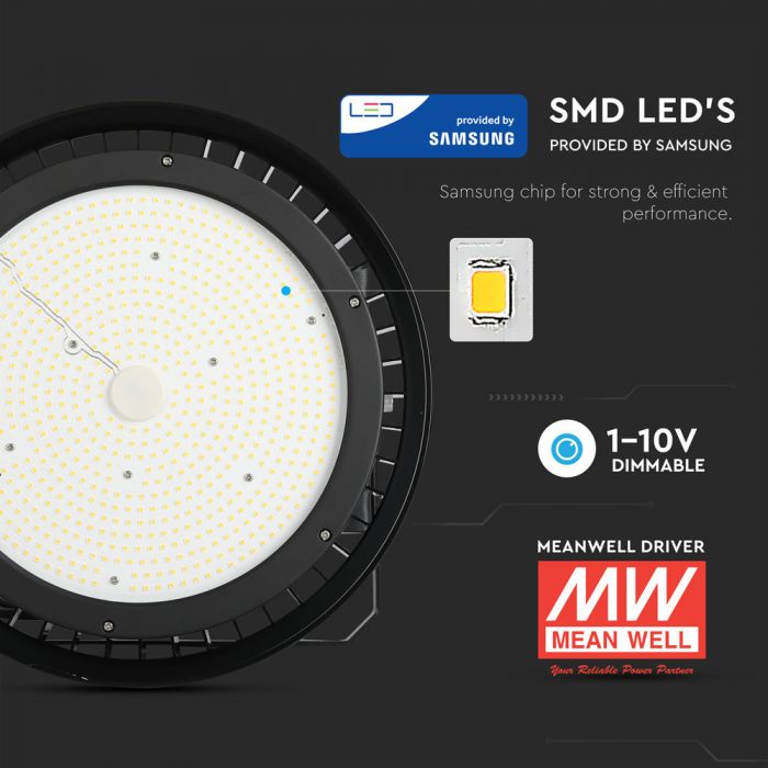 500W(60000Lm) LED warehouse lantern, IP65, V-TAC SAMSUNG, warranty 5 years, neutral white light 4000K