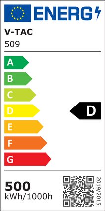 500W (60000Lm) LED laovalgusti, IP65, V-TAC SAMSUNG, 5 aasta garantii, 4000K neutraalne valge