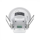 Infrared motion sensor, ceiling, adjustable time and LUX (up to 300W), V-TAC