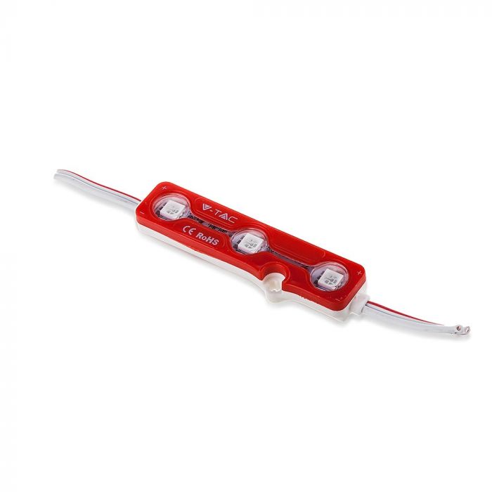 0.72W(66Lm) IP67 LED Modulis ar 3 V-TAC diodēm SMD5050, SARKANA gaisma