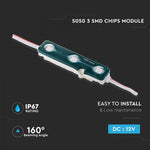 0.72W(66Lm) IP67 LED Modulis ar 3 V-TAC diodēm SMD5050, ZAĻA gaisma
