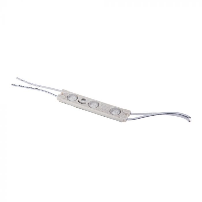 1W(100Lm) IP67 LED Module with 3 V-TAC diodes SMD2835, RED light