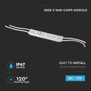 1W(100Lm) IP67 LED Modulis ar 3 V-TAC diodēm SMD2835, ZAĻA gaisma